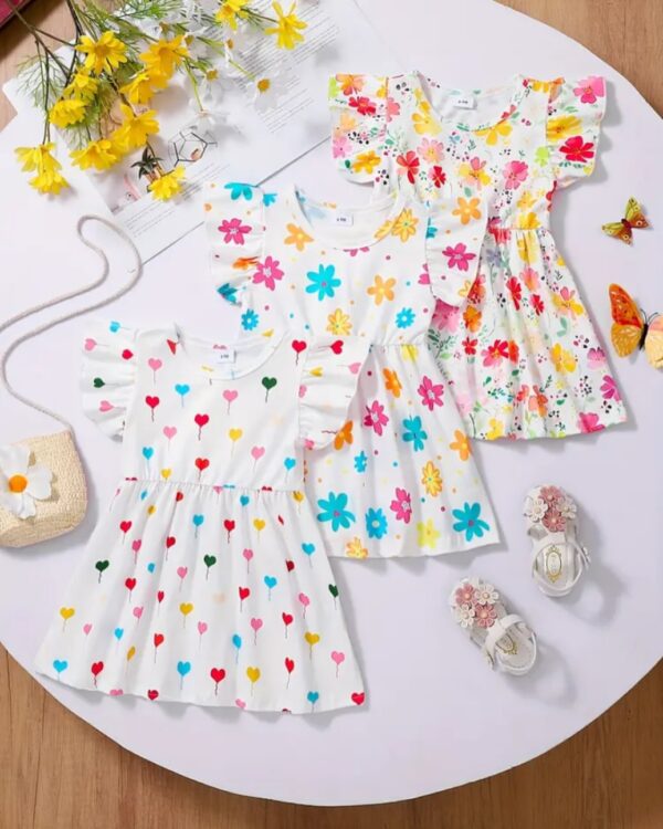 FloralBloom 3-Pack Combo Dresses ৩ পিসের কম্বো