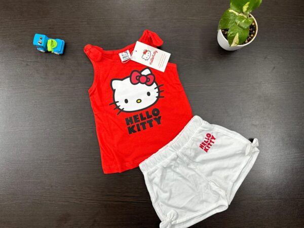 Hello kitty top & shorts 3 pis Combo - Image 2