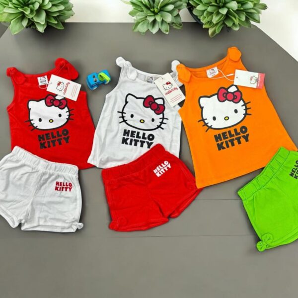 Hello kitty top & shorts 3 pis Combo