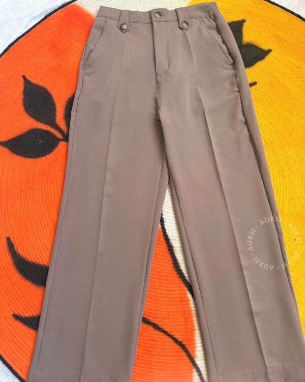 China dubee New Vintage High Waist Straight unisex Pants - Image 4