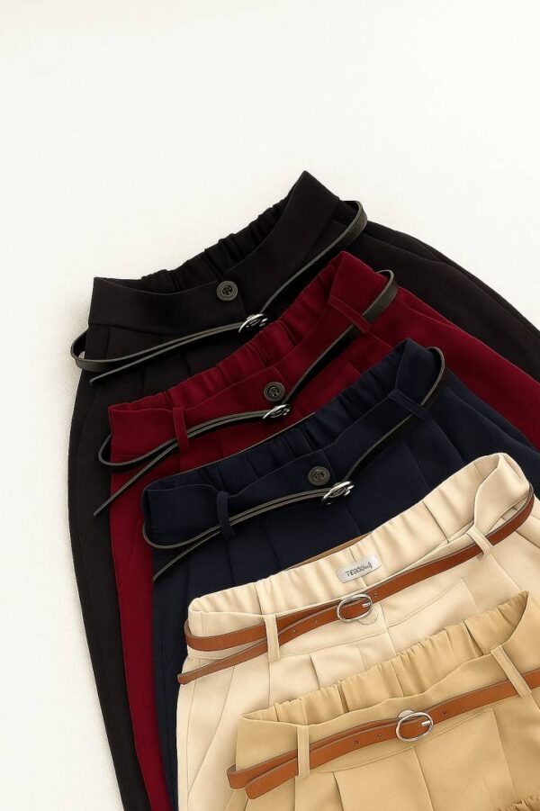 NoirEdge Crepe Pant for women