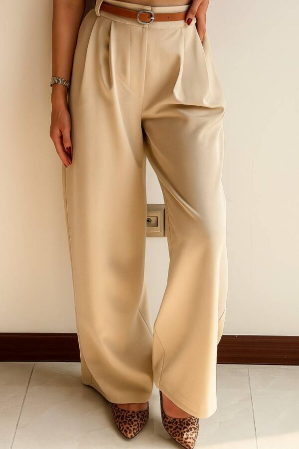 NoirEdge Crepe Pant for women - Image 3
