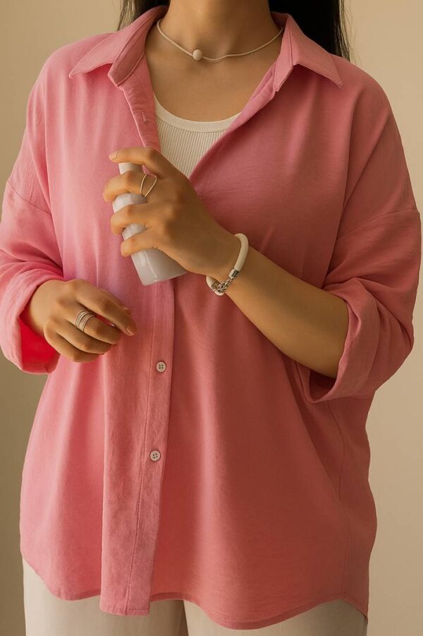 Iranian LivaSoft Color Splash Shirt For Women