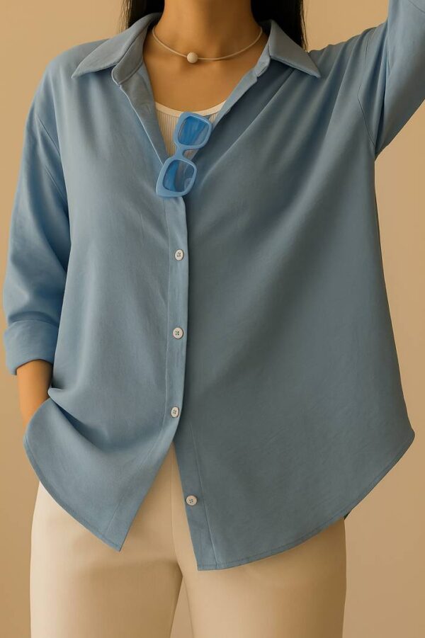 Iranian LivaSoft Color Splash Shirt For Women - Image 3