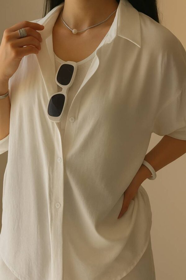 Iranian LivaSoft Color Splash Shirt For Women - Image 4