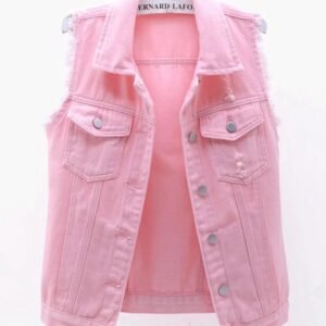 Sleeveless Denim Jacket